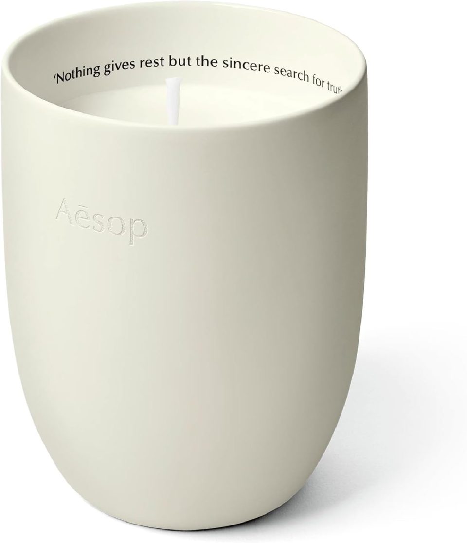 Aesop Callippus Aromatique Candle | Woody. Earthy. Green Scented